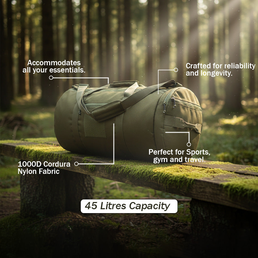 Tactical Traveler Duffle Bag - 45 Liters