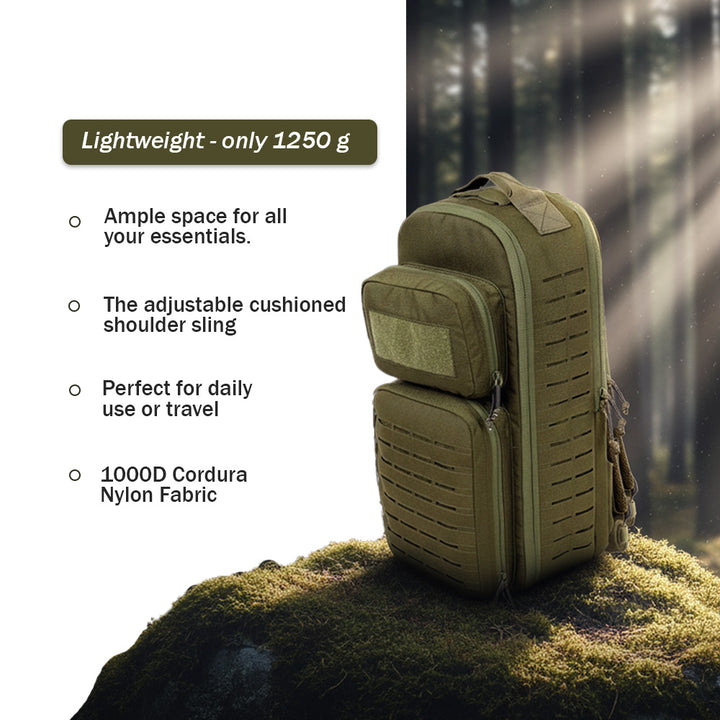 Tactical Lasercut Single Sling Pack