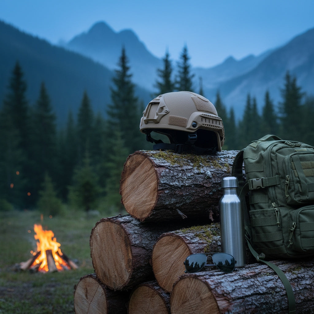 MICH 2001 Tactical Helmet With Rail