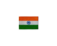 Thumbnail for Tri-colour Indian Flag Embroidered Patch