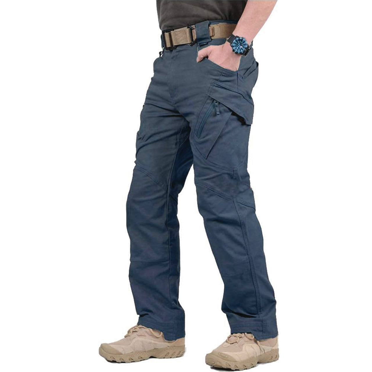 Highlander Mens Heavyweight Combat Trousers Black | Military Kit