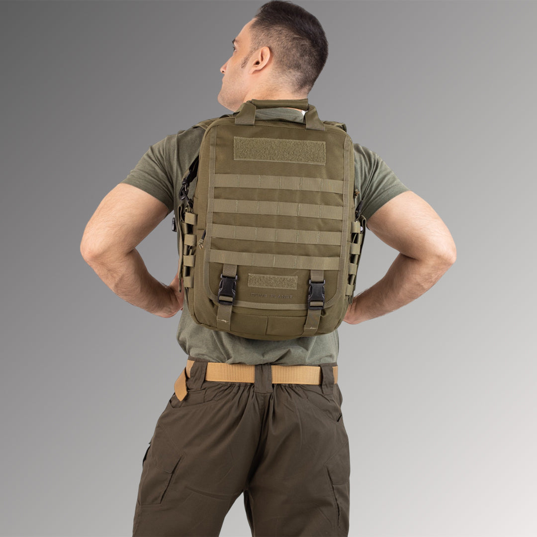 Military Laptop Backpack - 14 Inches