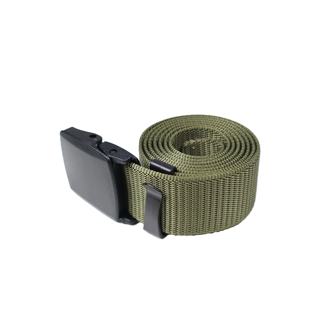 Nilon Balte Nylon Belt Airport Friendly Casual Military Nylon Belt – Olive Planet