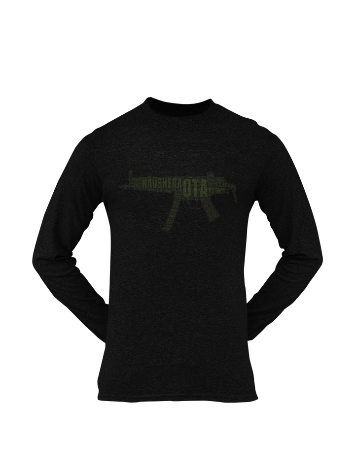 OTA T-shirt - Word Cloud Naushera - MP5 (Men)