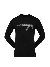 Thumbnail for OTA T-shirt - Word Cloud Jessami - AK-47 Folding Stock (Men)