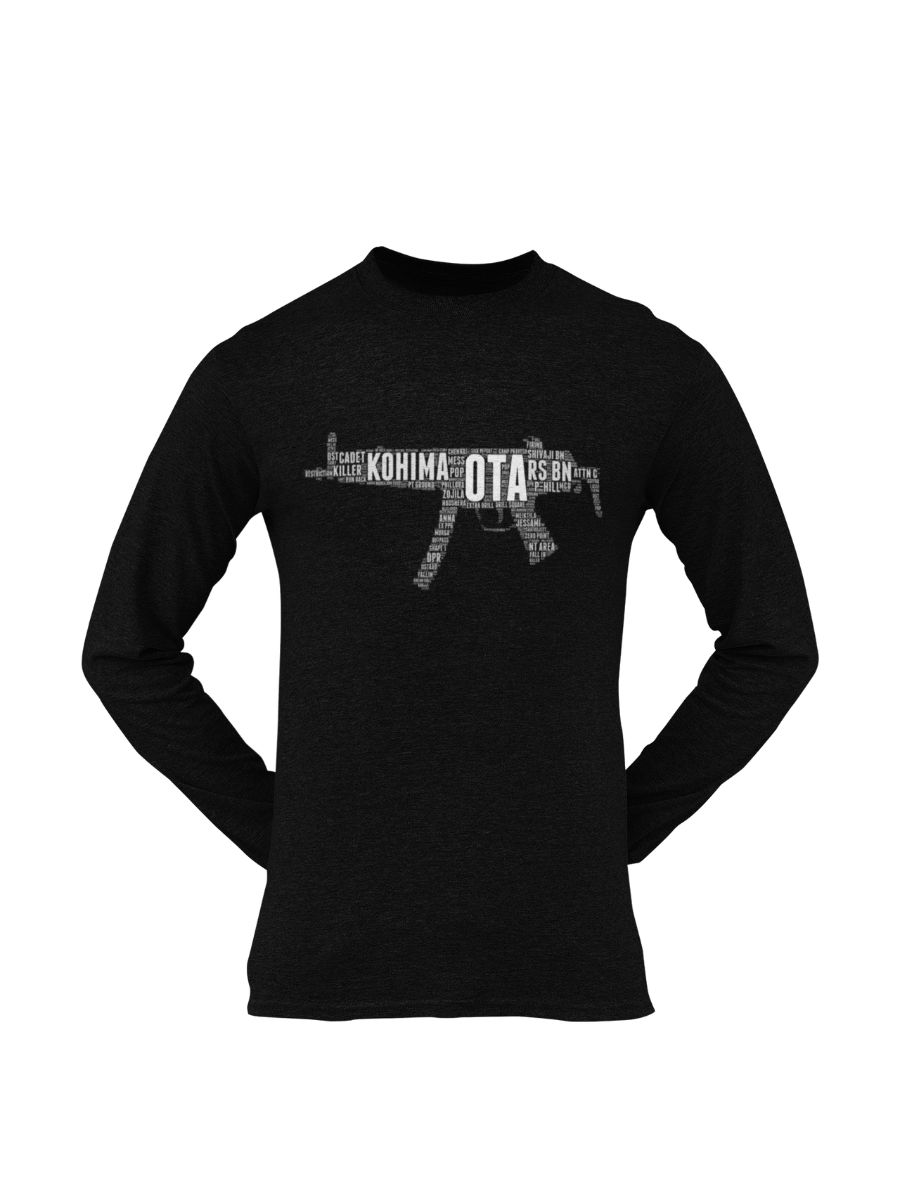 OTA T-shirt - Word Cloud Kohima - MP5 (Men)