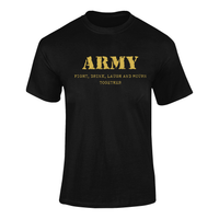 Thumbnail for Army T-shirt - Fight, Drink, Laugh and Mourn Together (Men)