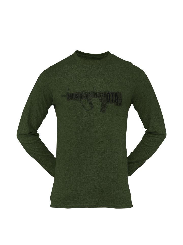 OTA T-shirt - Word Cloud Naushera - Tavor (Men)