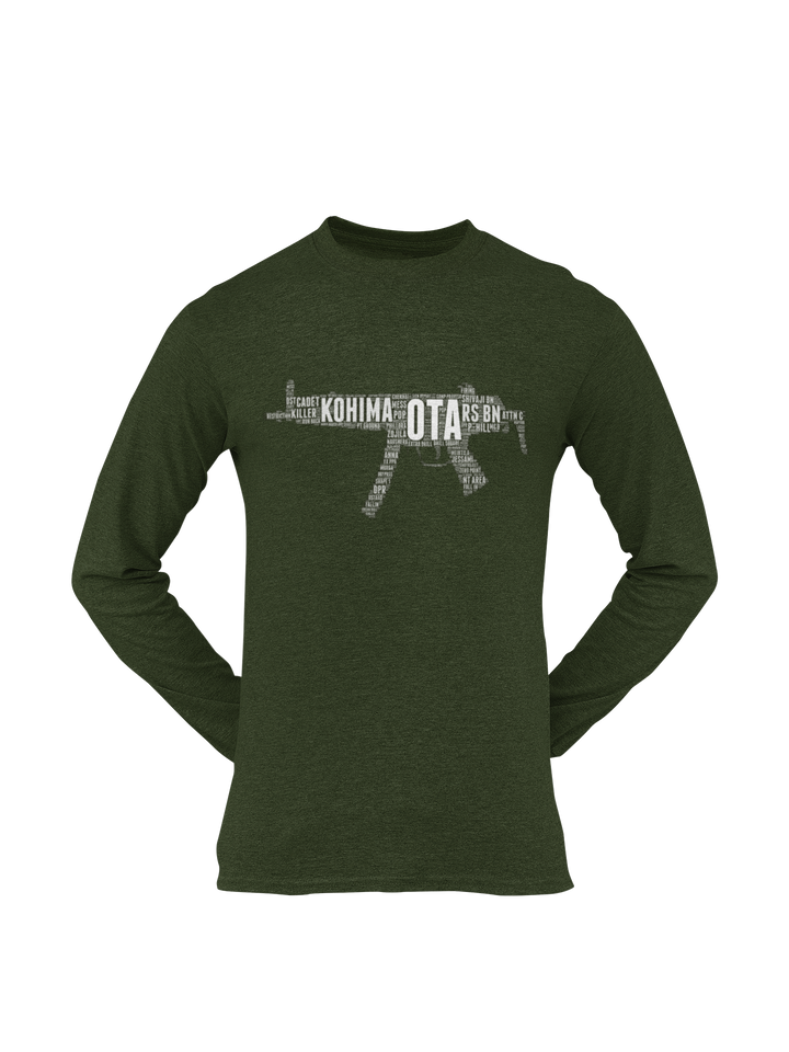 OTA T-shirt - Word Cloud Kohima - MP5 (Men)