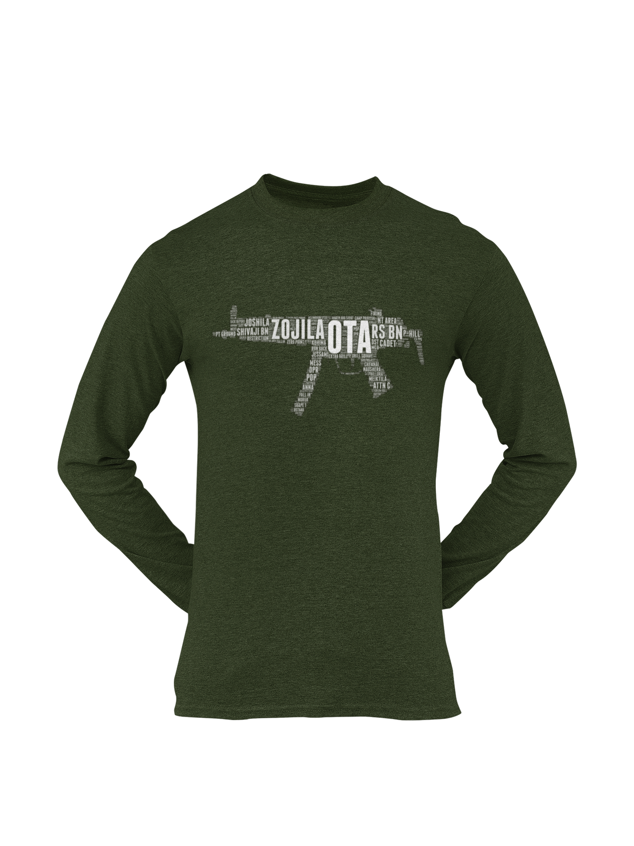 OTA T-shirt - Word Cloud Zojila - MP5 (Men)