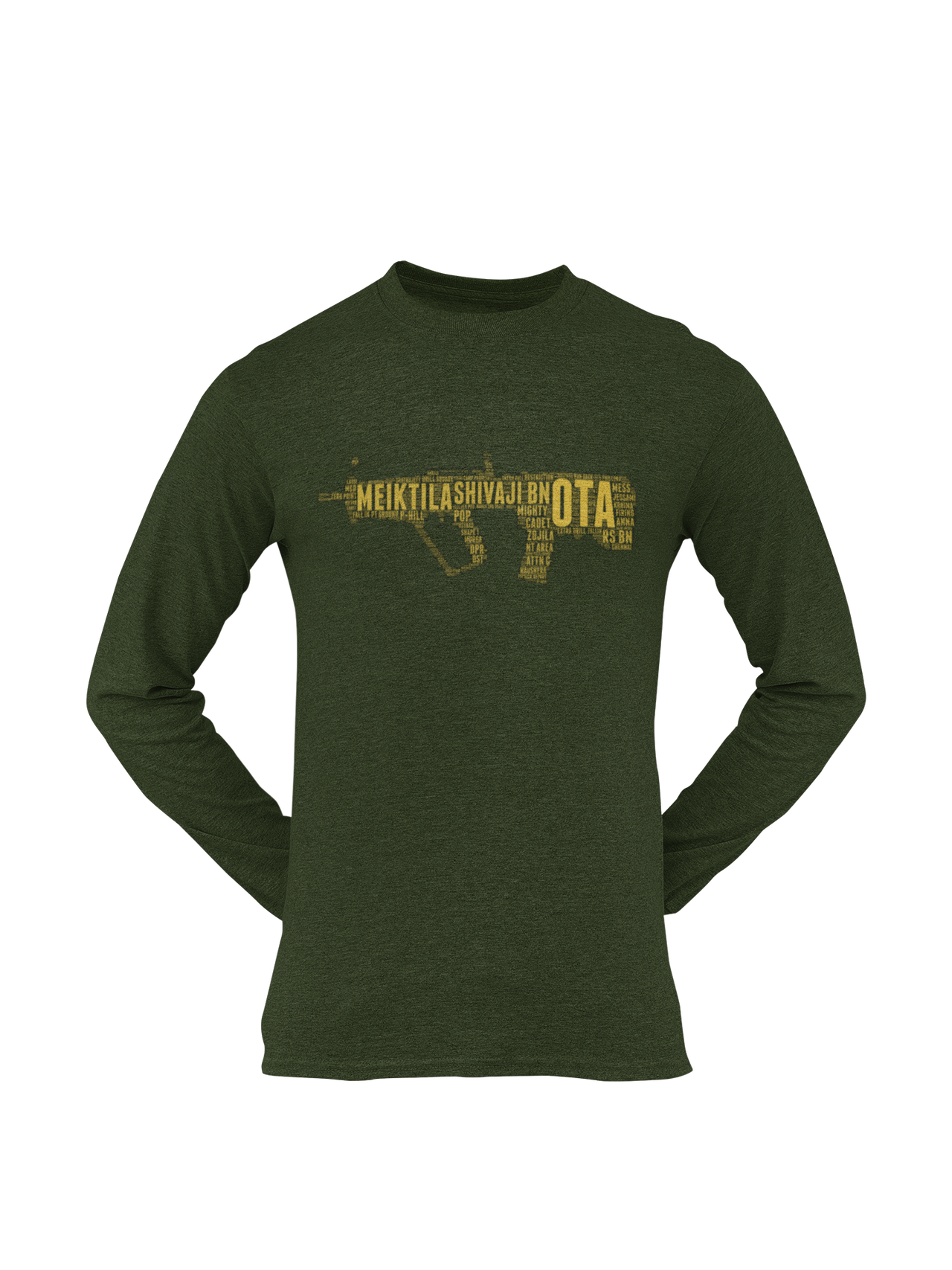OTA T-shirt - Word Cloud Meiktila - Tavor (Men)