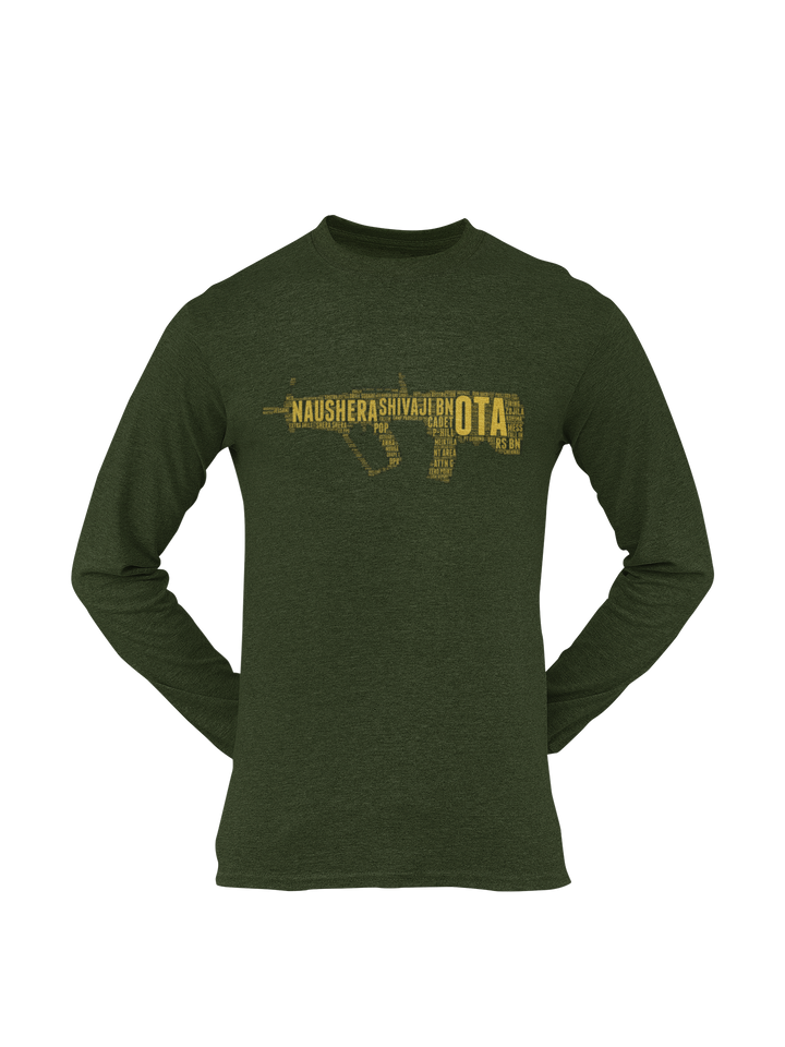 OTA T-shirt - Word Cloud Naushera - Tavor (Men)