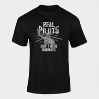 Thumbnail for Army T-shirt - Real Pilots Don't Need Runways (Men)
