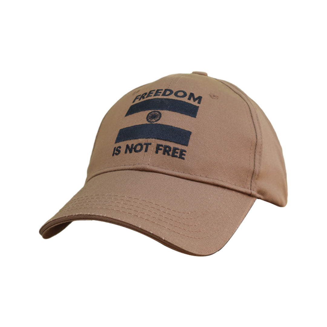 Freedom Is Not Free - Indian Military Cap