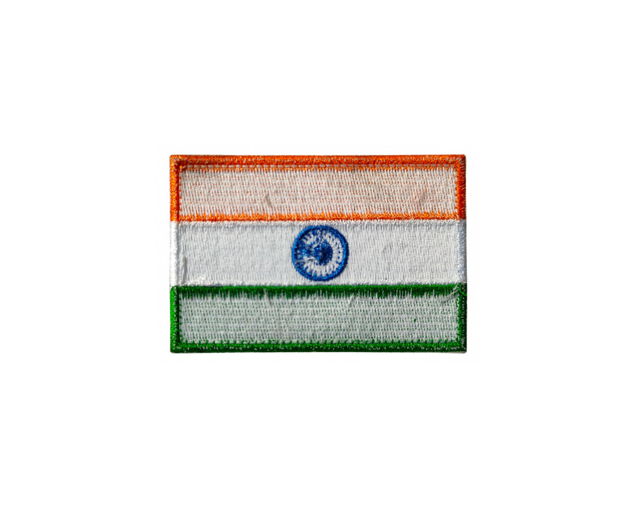 Tri-colour Indian Flag Embroidered Patch