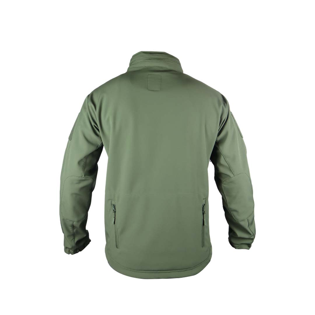 Tactical Softshell Military Jacket  - Olive Green