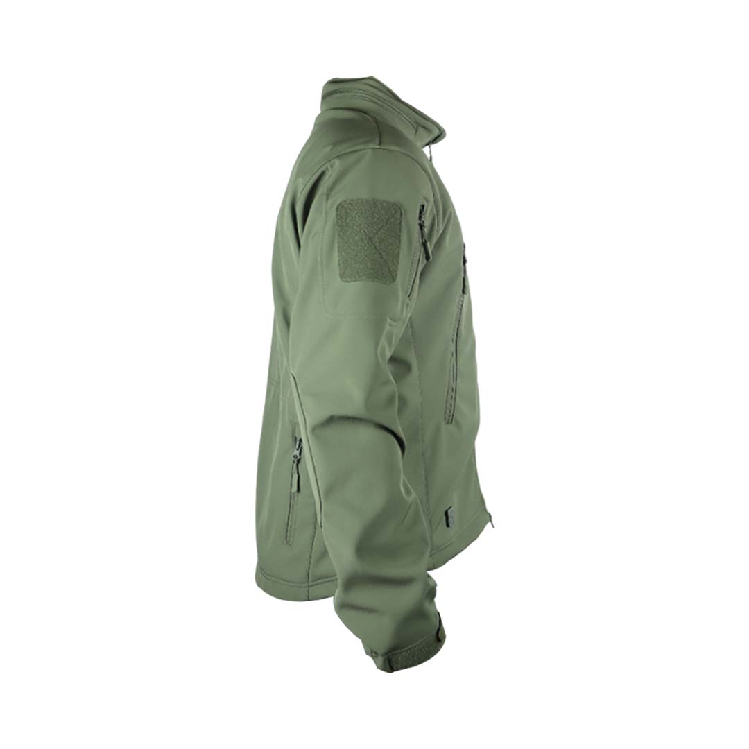 Tactical Softshell Military Jacket  - Olive Green
