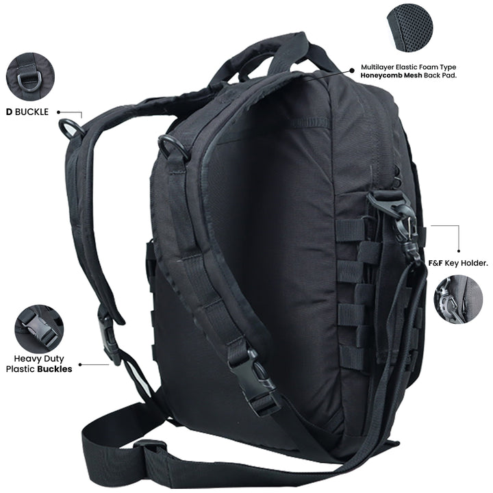 Military Laptop Backpack - 15 Inches