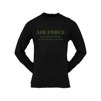 Thumbnail for Military T-shirt - Air Force When Army Strong Is Not Strong Enough (Men)