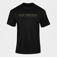 Thumbnail for Military T-shirt - Gun Control (Men)