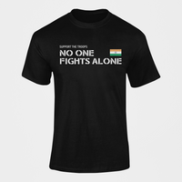 Thumbnail for Military T-shirt - No One Fights Alone (Men)