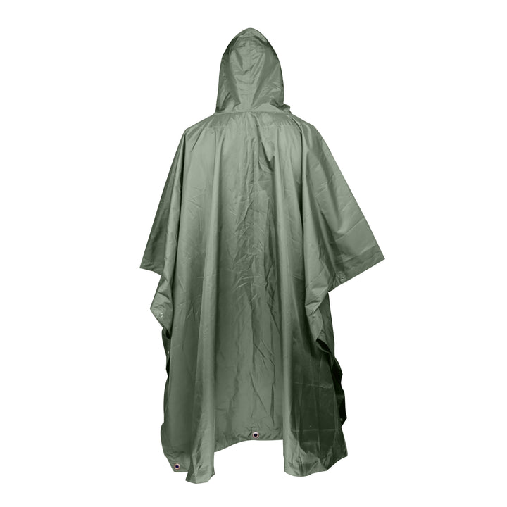 German army wet weather Rain poncho waterproof olive hooded Shelter Cape EUC German army wet weather Rain poncho waterproof olive hooded Shelter Cape EUC