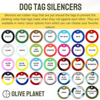 Thumbnail for Set Of 2 Personalised Dog Tags - Medic Alert