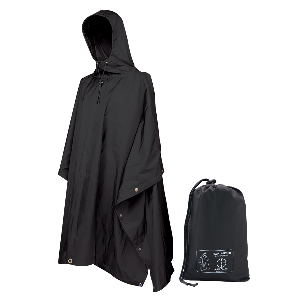 Military Rain Poncho