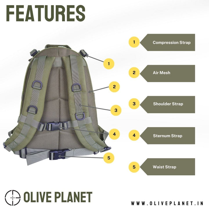 3 Day Tactical Backpack
