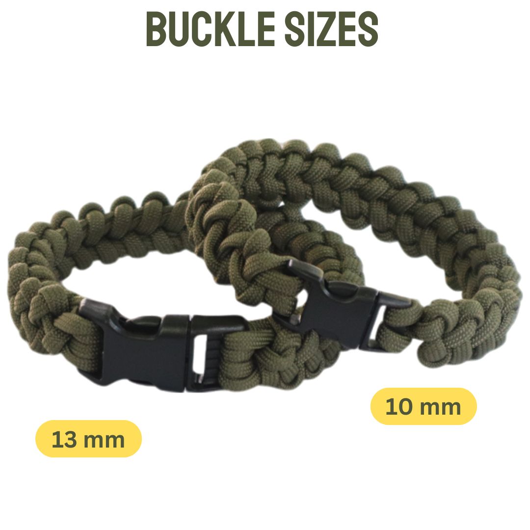 Paracord Bracelet - Zipper Sinnet