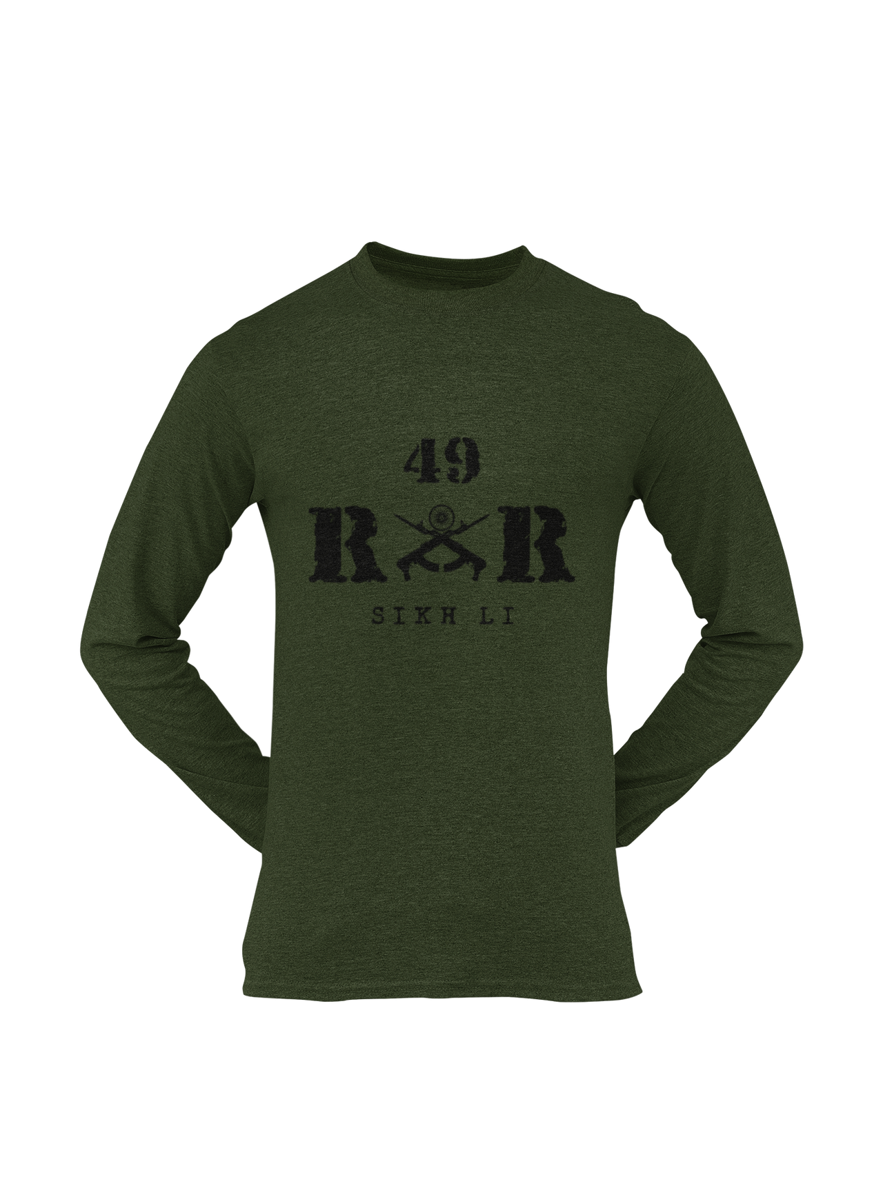 Rashtriya Rifles T-shirt - 49 RR Sikh Li (Men)
