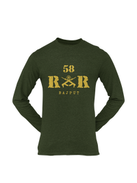 Thumbnail for Rashtriya Rifles T-shirt - 58 RR Rajput (Men)