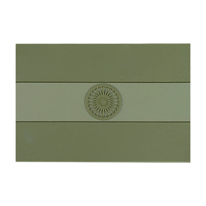 Subdued Indian Silicone Flag Patch