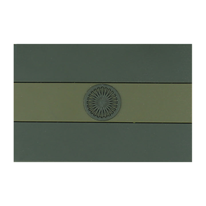 Subdued Indian Silicone Flag Patch