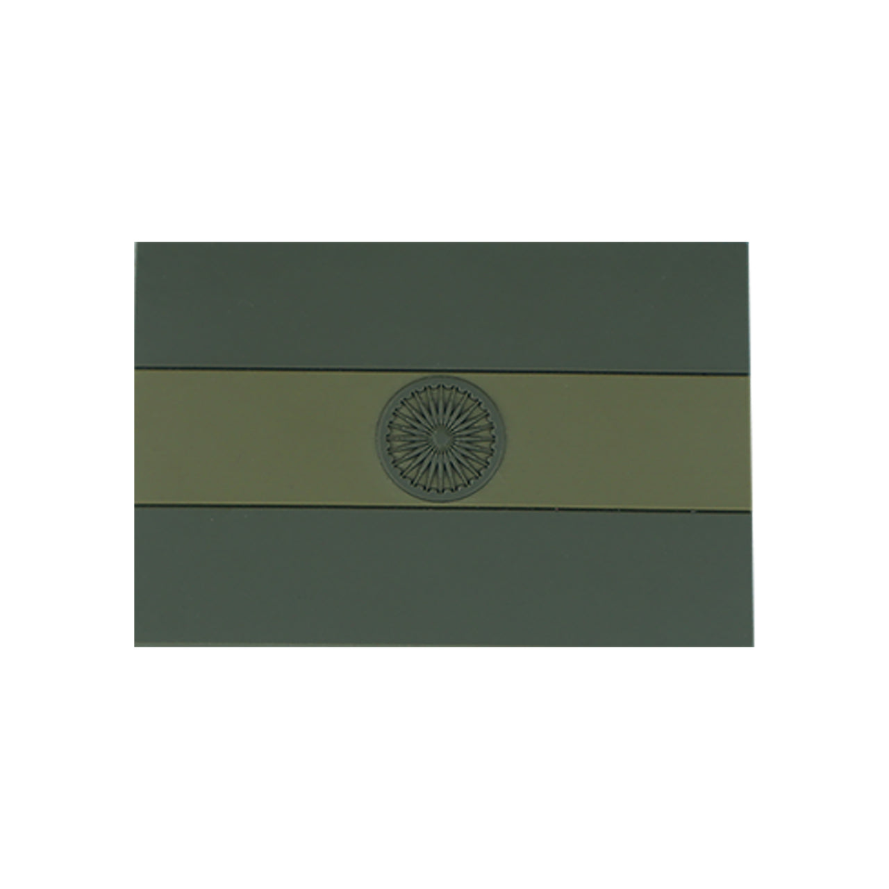 Subdued Indian Silicone Flag Patch