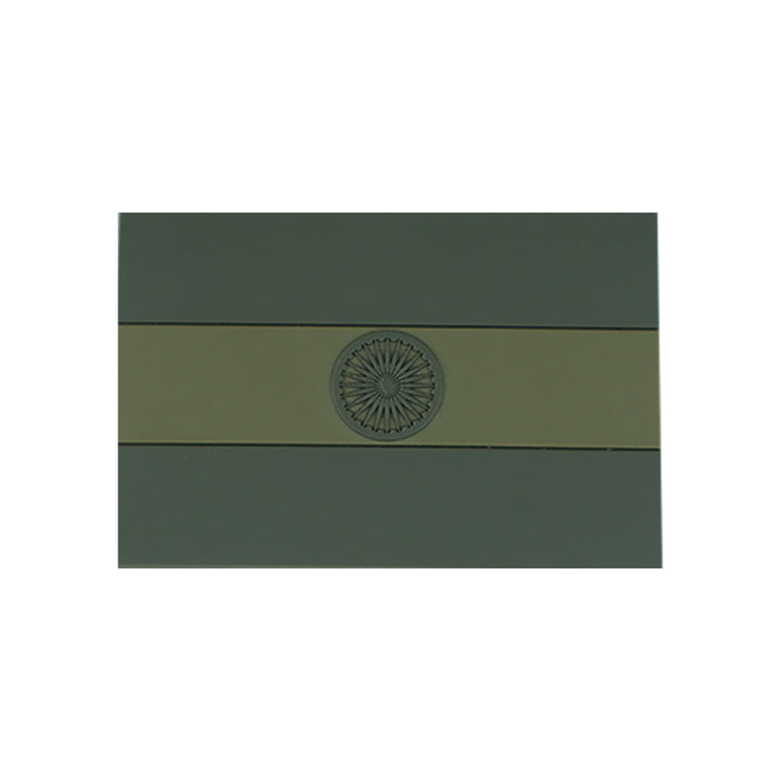 Subdued Indian Silicone Flag Patch