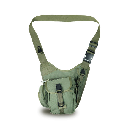 Tactical Shoulder Bag | Olive Green and Black – Olive Planet