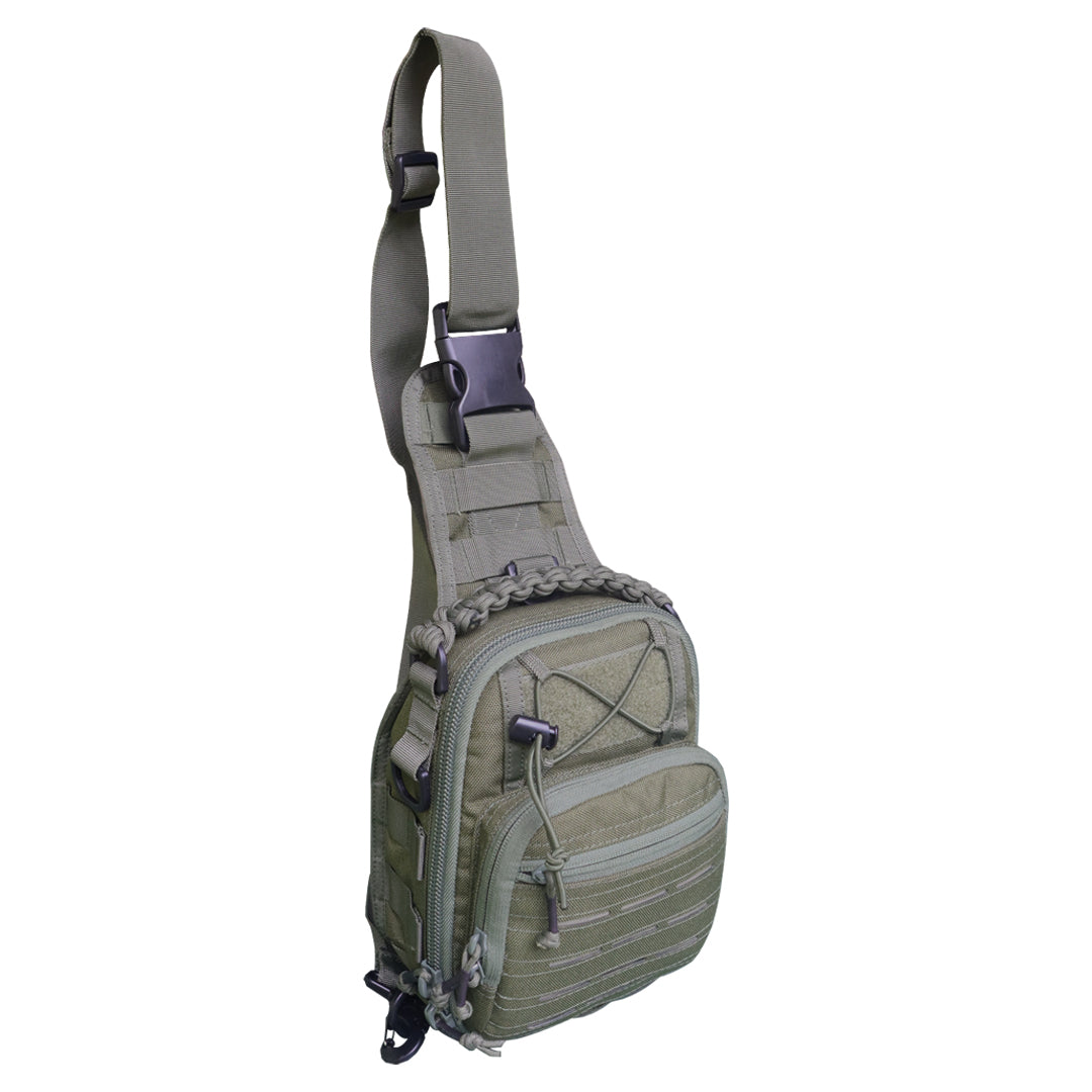 Tactical Lasercut Crossbody Mini Sling Bag