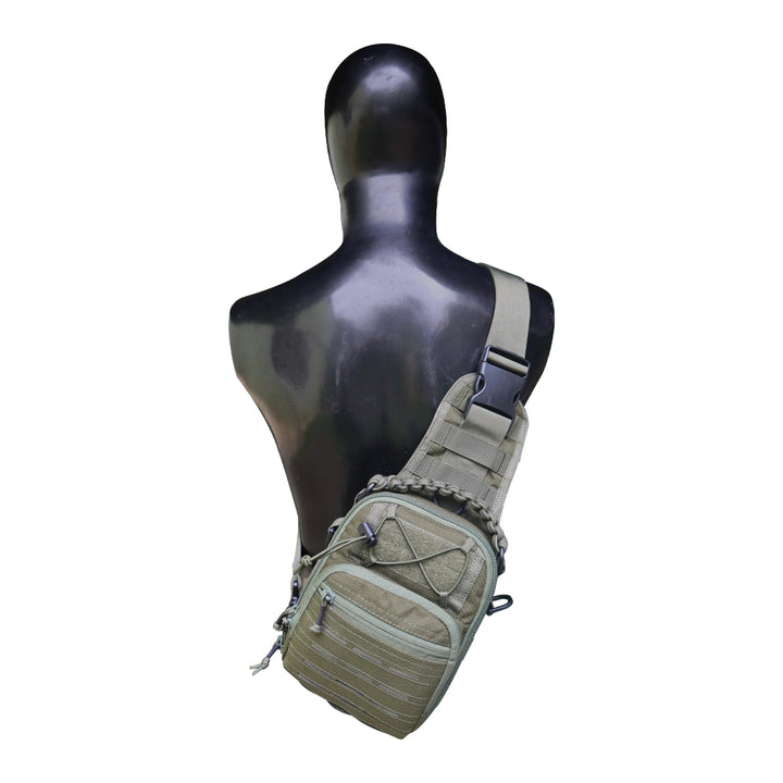 Tactical Lasercut Crossbody Mini Sling Bag