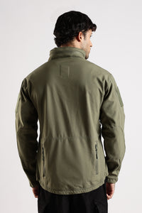 Thumbnail for Tactical Softshell Military Jacket  - Olive Green