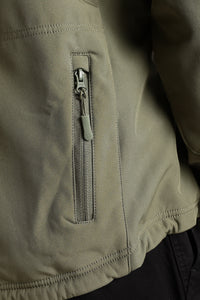 Thumbnail for Tactical Softshell Military Jacket  - Olive Green