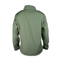Thumbnail for Tactical Softshell Military Jacket with Shoulder Flaps - Olive Green