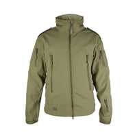 Thumbnail for Tactical Softshell Police Jacket with Shoulder Flaps - Khaki