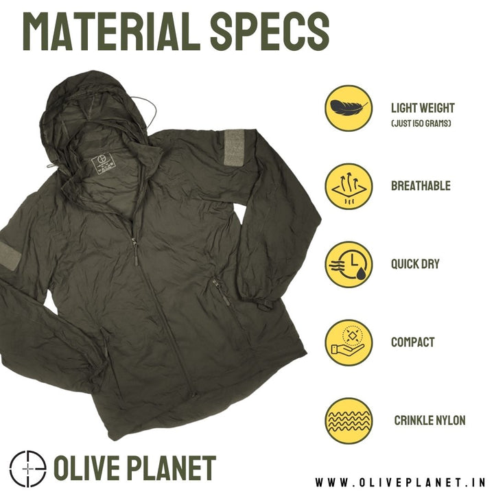 Tactical Windcheater - Olive Green