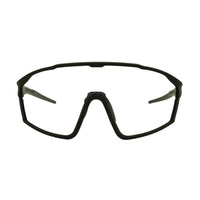 Thumbnail for Front view of Tactiv overwatch black photochromic eye shield on a white background