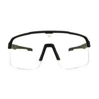 Thumbnail for Front view of Tactiv vantage black photochromic eye shield on a white background