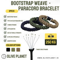 Thumbnail for Paracord Bracelet - Bootstrap Weave