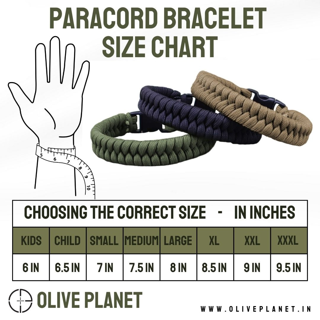 Paracord Bracelet - Fishtail Weave