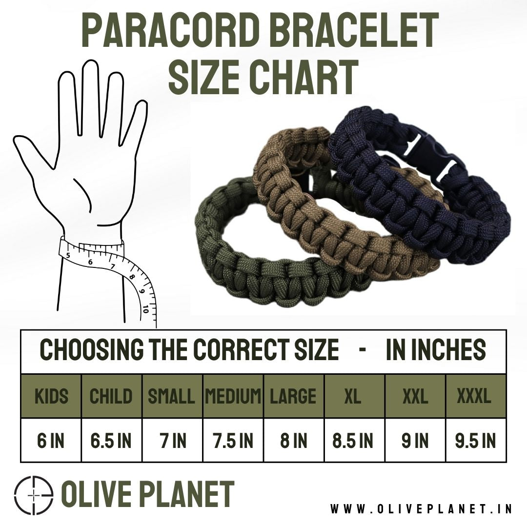 Paracord Bracelet - Cobra Knot / Solomon Knot