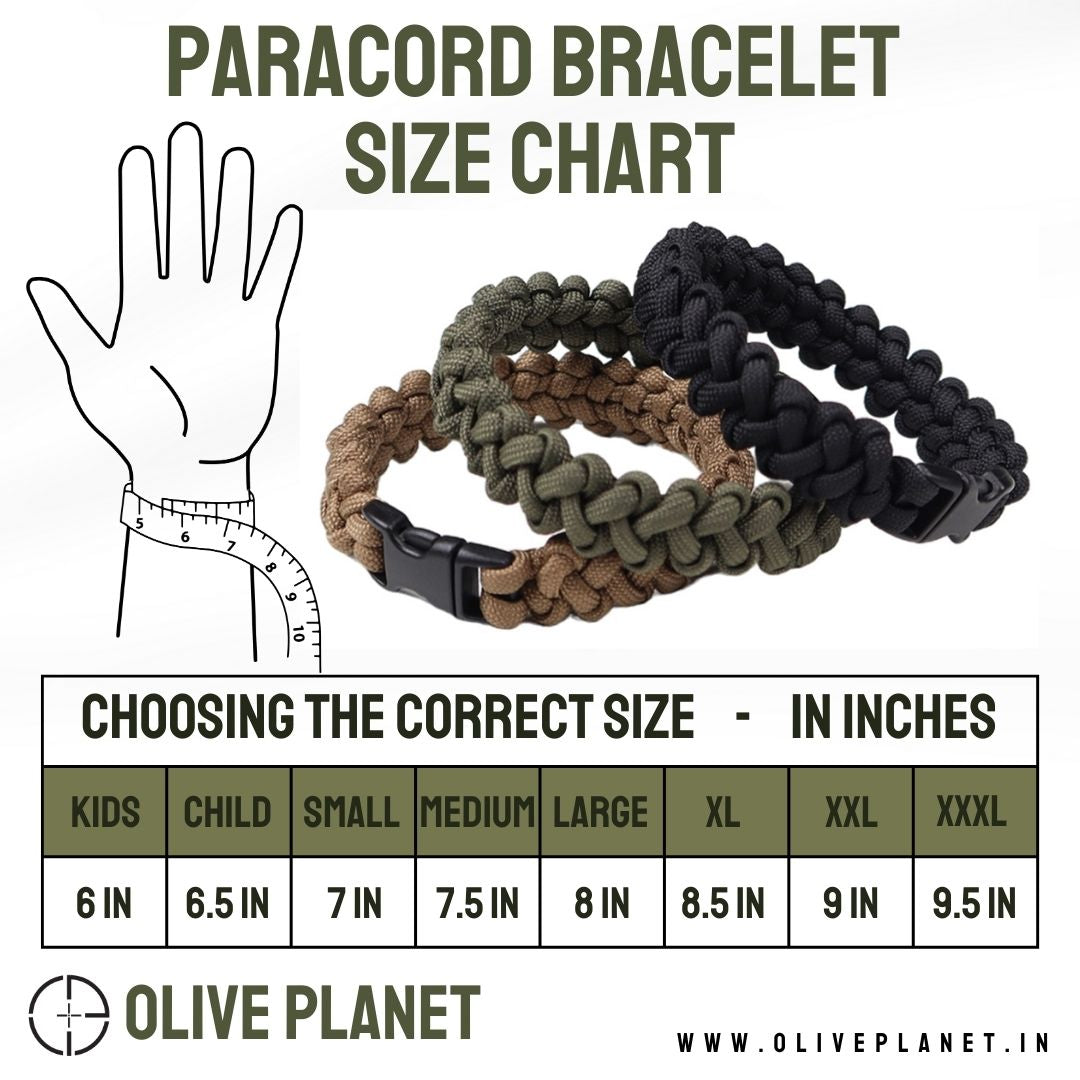 Paracord Bracelet - Zipper Sinnet